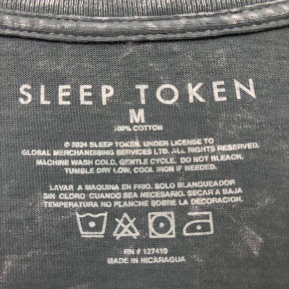 Sleep Token Angel Of Death Gray Rock T-Shirt Size Medium - Picture 4 of 4